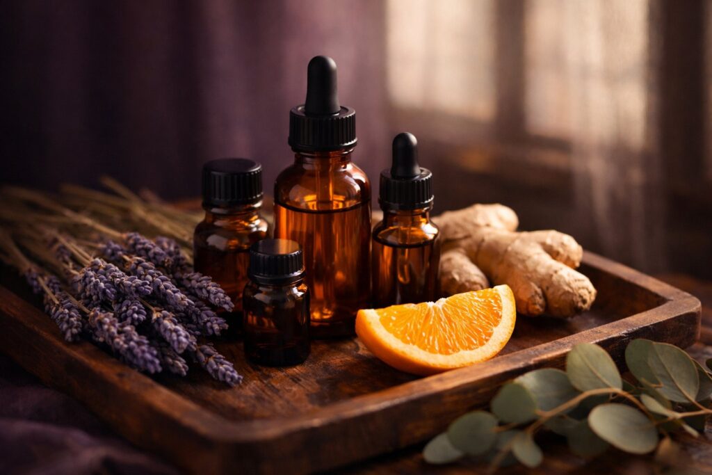 aromatherapy massage oils guide at U Spa Dubai