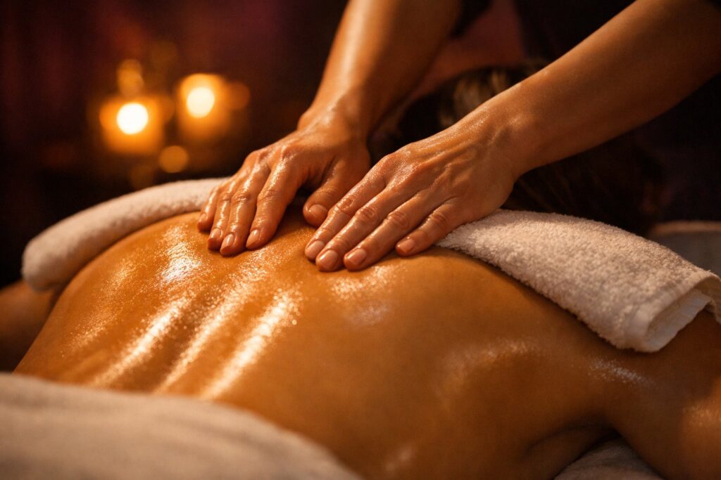 deep tissue vs swedish massage at U Spa Dubai