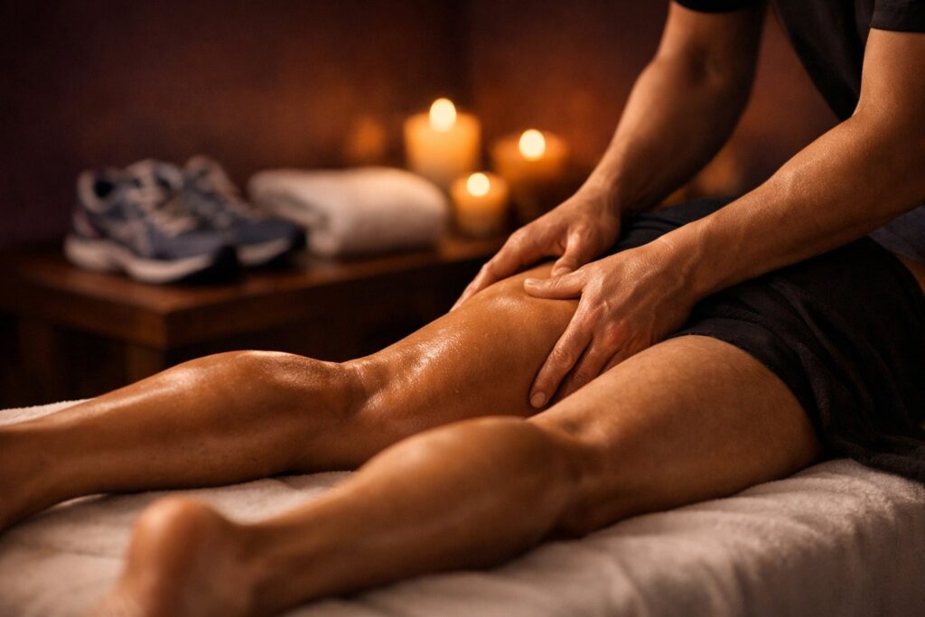 sports massage before or after training at U Spa Dubai